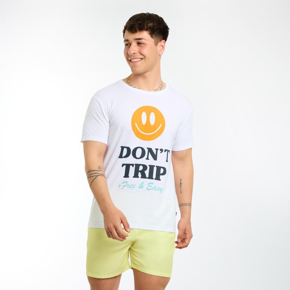 Polera Estampada Manga Corta Cuello Redondo Hombre Skuad image number 2.0