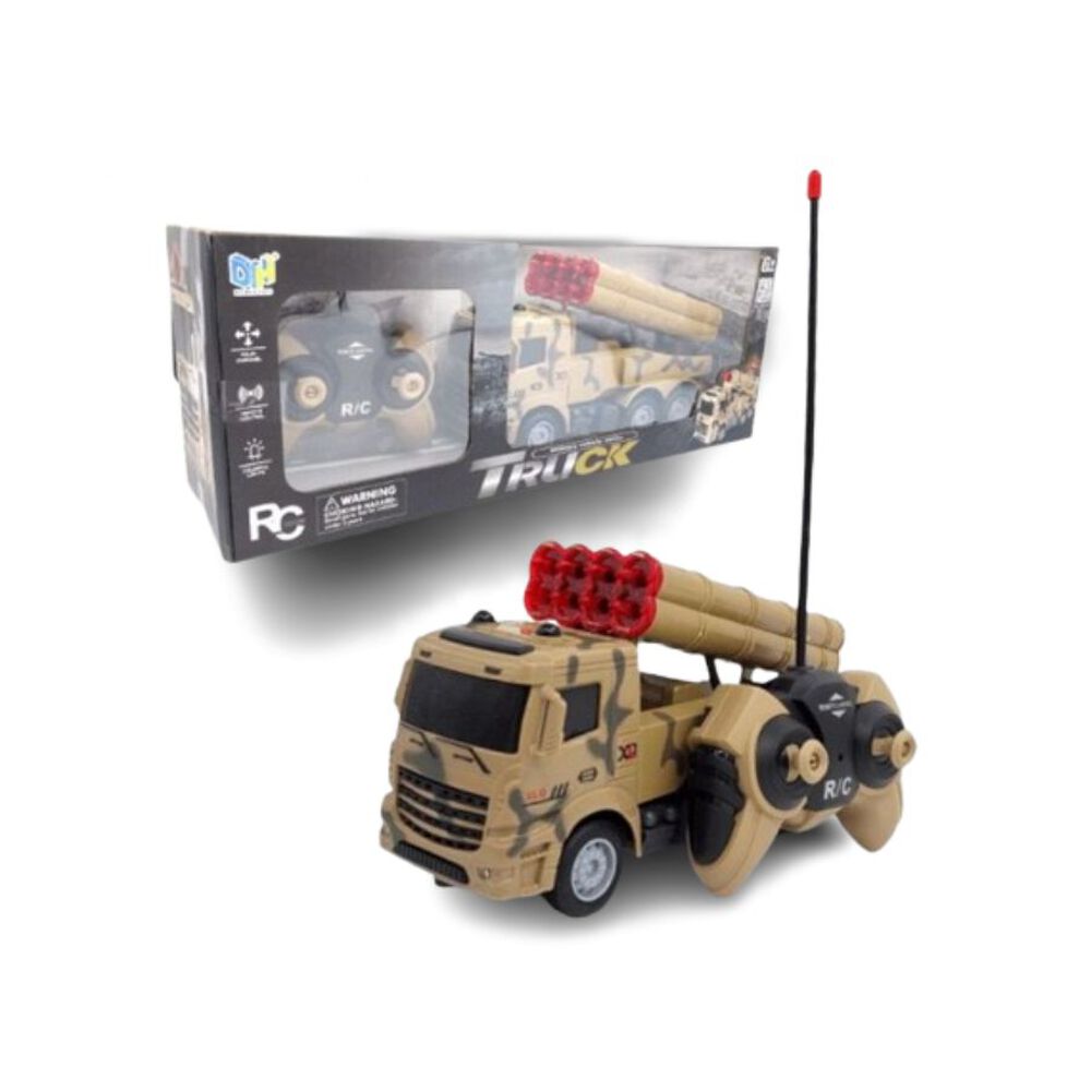 Cami&oacute;n Artillero Lanzamisiles Juguete Para Ni&ntilde;os image number 0.0