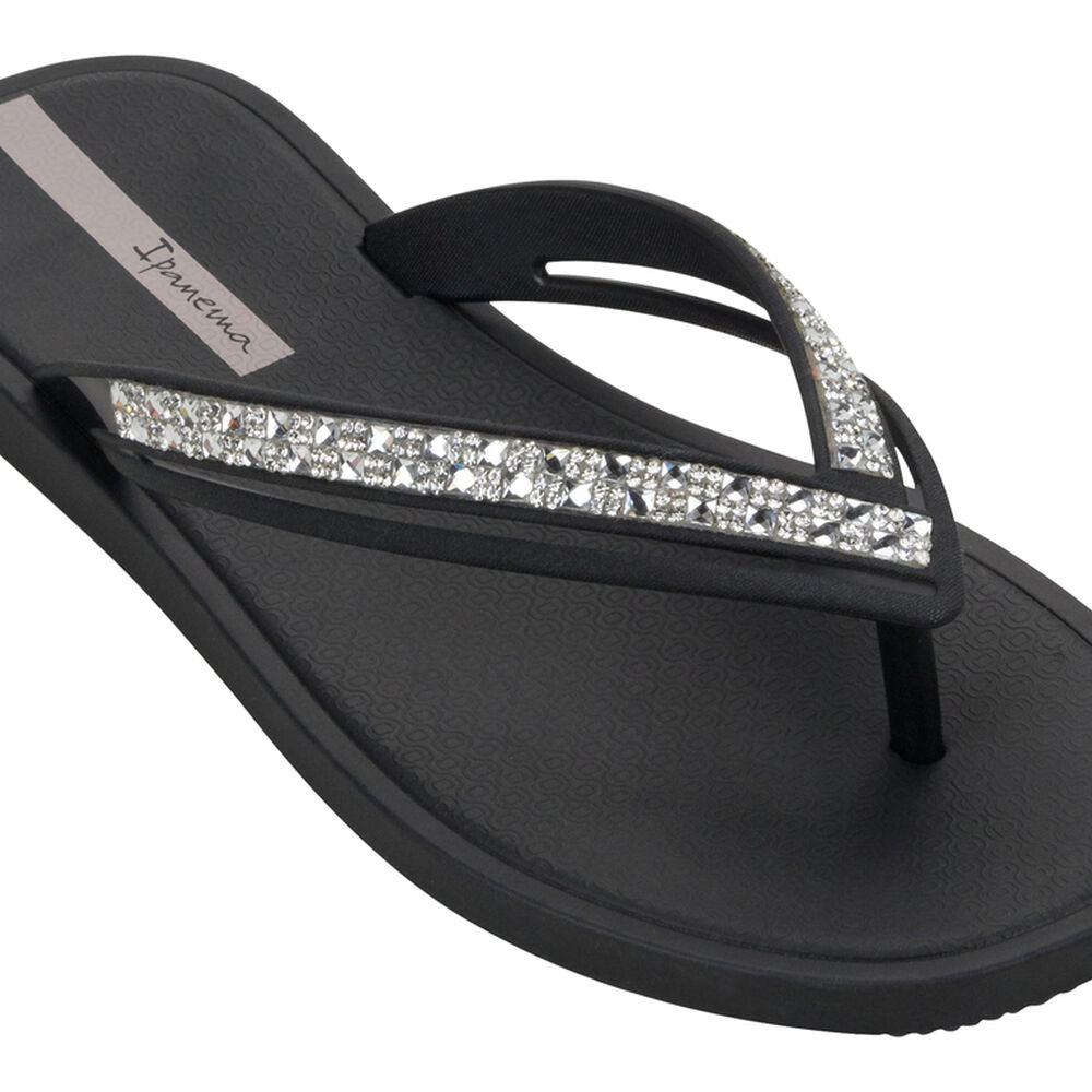 Sandalia Mujer Negro Cristal Ipanema image number 1.0