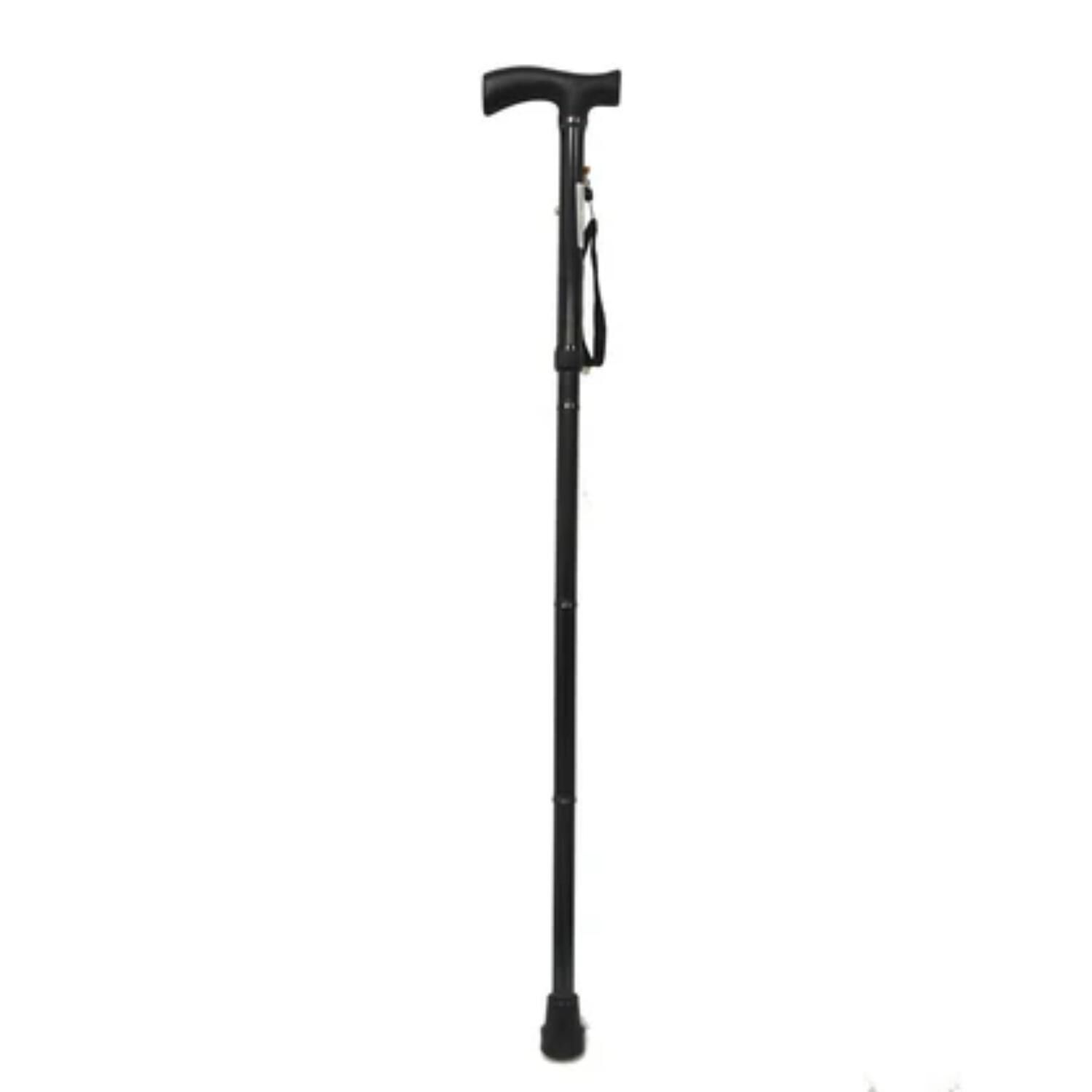 Baston Plegable Negro Nuevo Mango image number 0.0