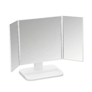 Espejo Plegable 360 3 Caras Cosmetic Mirror Maquillaje 42cm