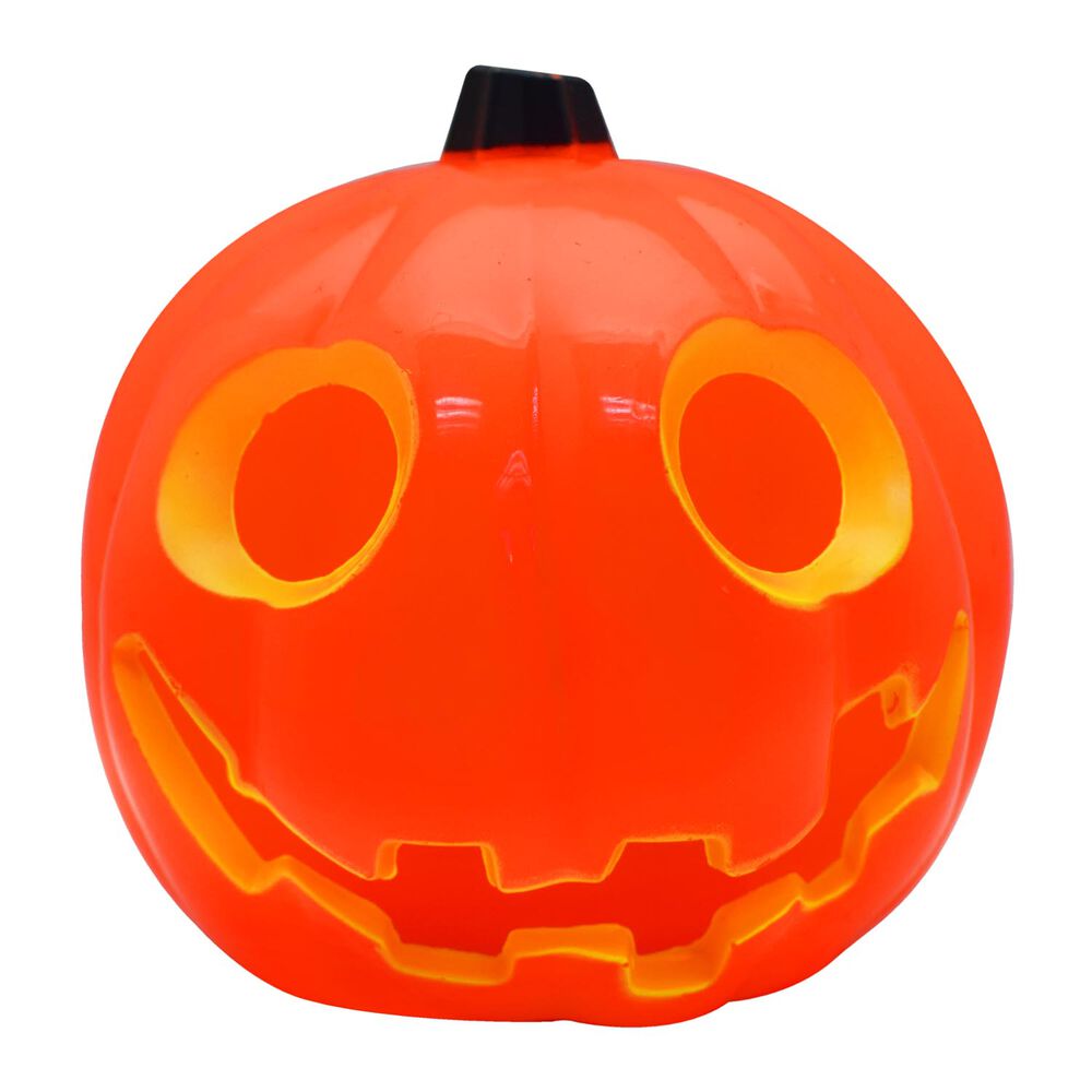 Calabaza Con Luz 11 Cm Halloween Big Party image number 1.0