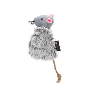 Juguete Gato Mimo Ratoncito Catnip Gris Pp135