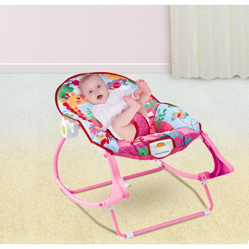 Silla Nido Mecedora Rocker Elephant Pink image number 3.0
