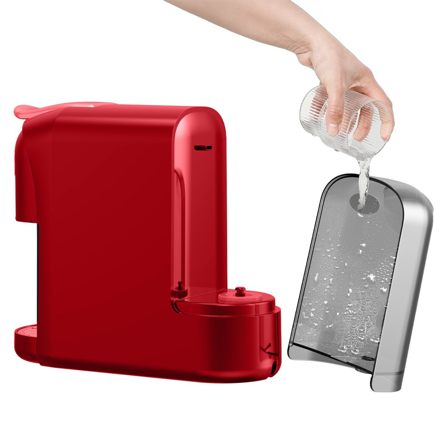 Cafetera 3 En 1 Nappo 1400w Compatible Dolce Gusto Nespresso image number 10.0