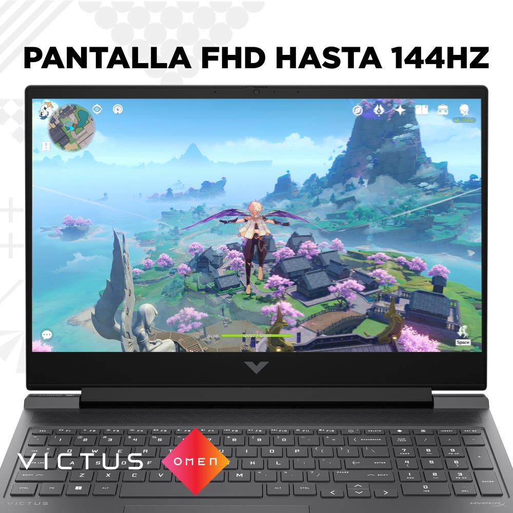 Notebook Gamer 16.1" HP Victus 16-R1016LA / Intel Core I7 / 32 GB RAM / Nvidia Geforce RTX 4070 / 1 TB SSD image number 6.0