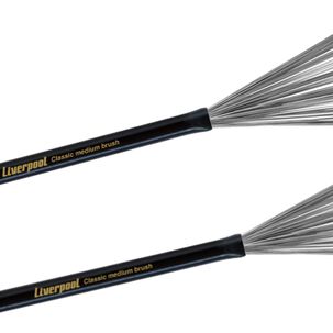 Baqueta Plumilla Para Batería Liverpool Mediano Clásico Mango Acero Va-183