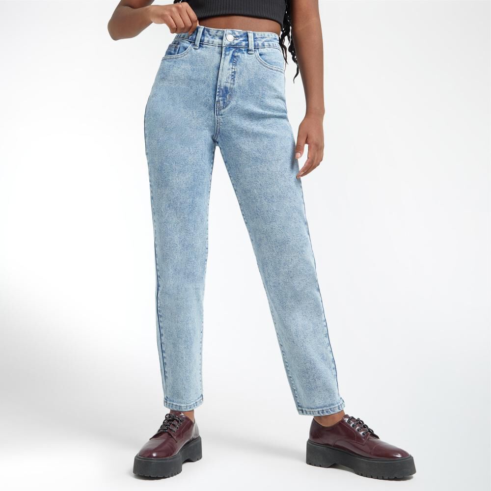 Jeans Basta Doblada Tiro Alto Skinny Mujer Rolly Go image number 0.0