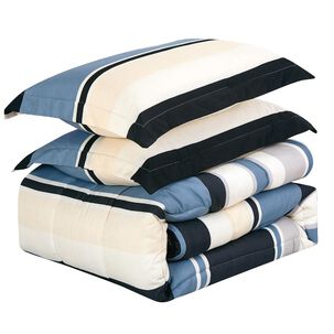 Plumon Andes Franjas Azul