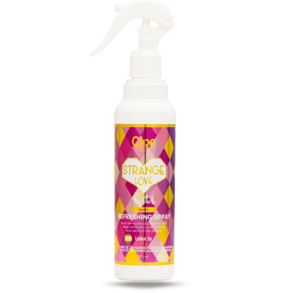 Spray Refrescante Rizos Strange Love Cloe Professional 250ml image number 0.0