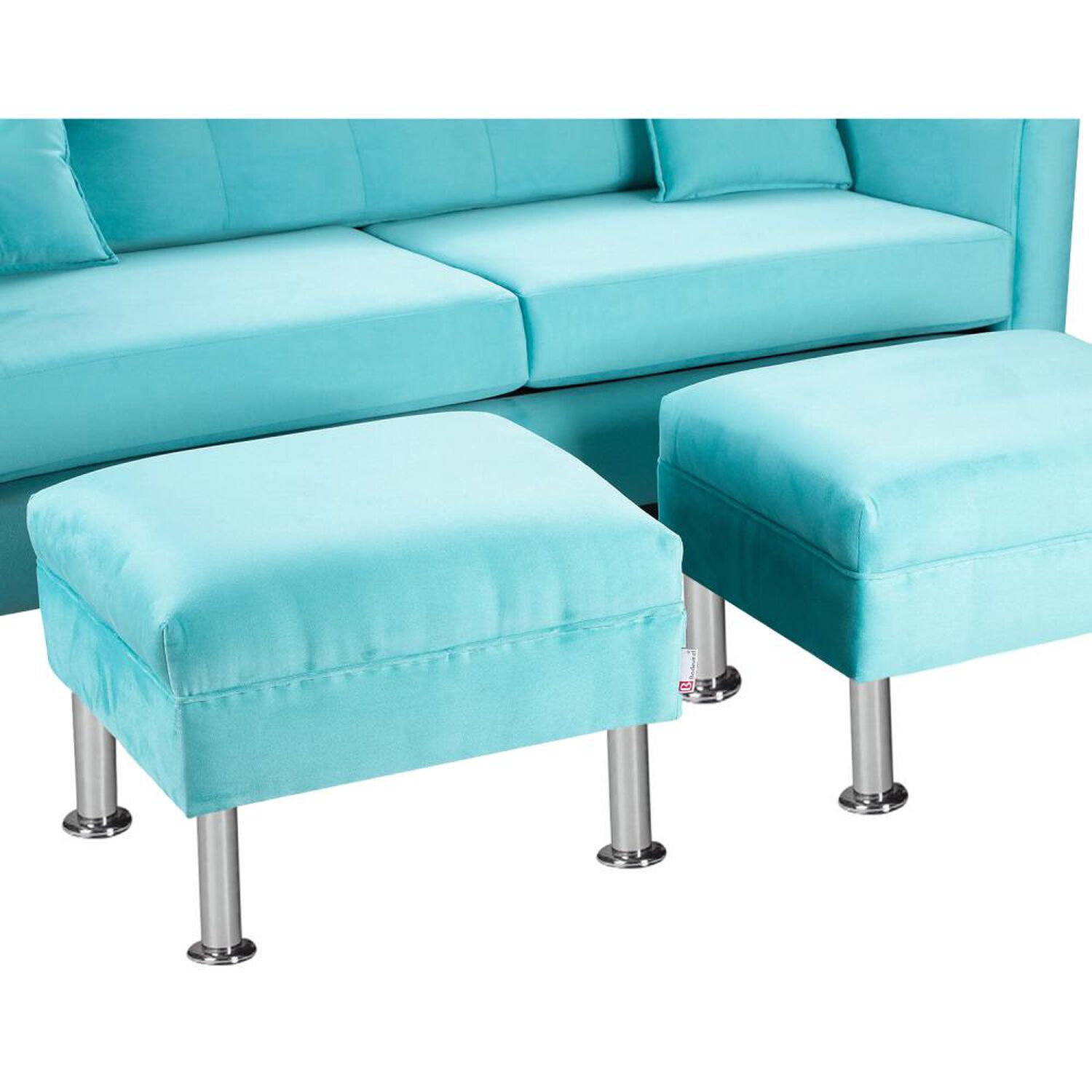 Sof&aacute; Bodevir New Retro / 3 Cuerpos + 2 Pouf image number 2.0