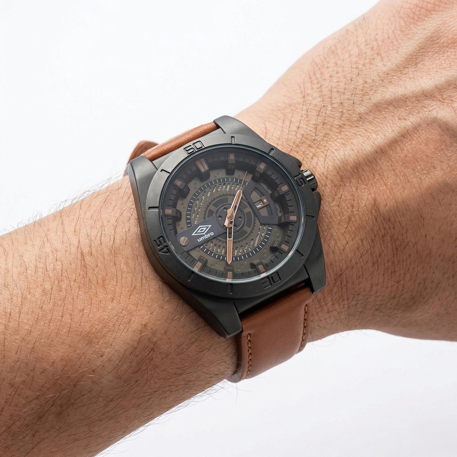 Reloj An&aacute;logo Hombre Umbro Plus Caf&eacute; Umbp-1500-190 image number 3.0