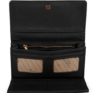 Billetera Mujer Alda Serpent Negra Carven