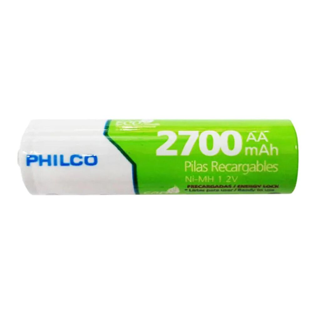 Tira 5 Pilas Recargables Aa 2700mah image number 1.0