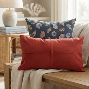 Set De 4 Cojines Decorativos Conchas Del Mar Y Coral