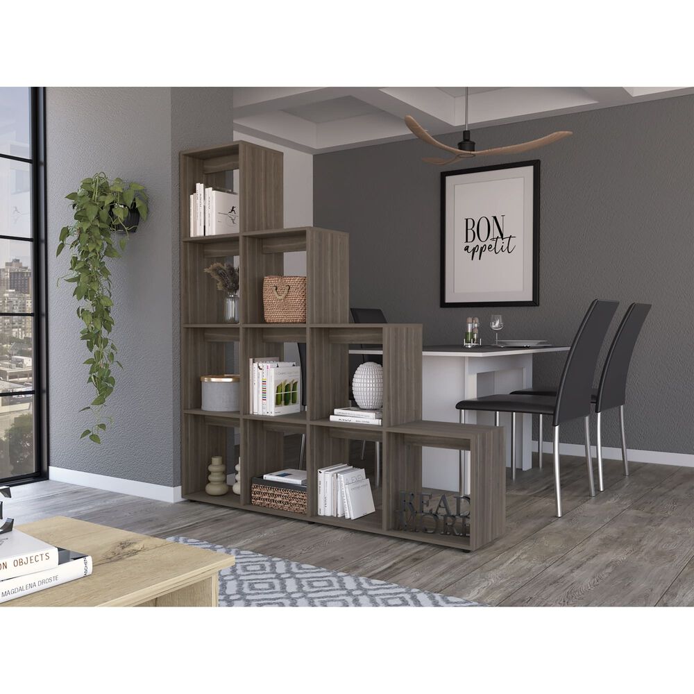 Biblioteca Forma Escalera Fm-002o Caf&eacute; Oscuro image number 4.0