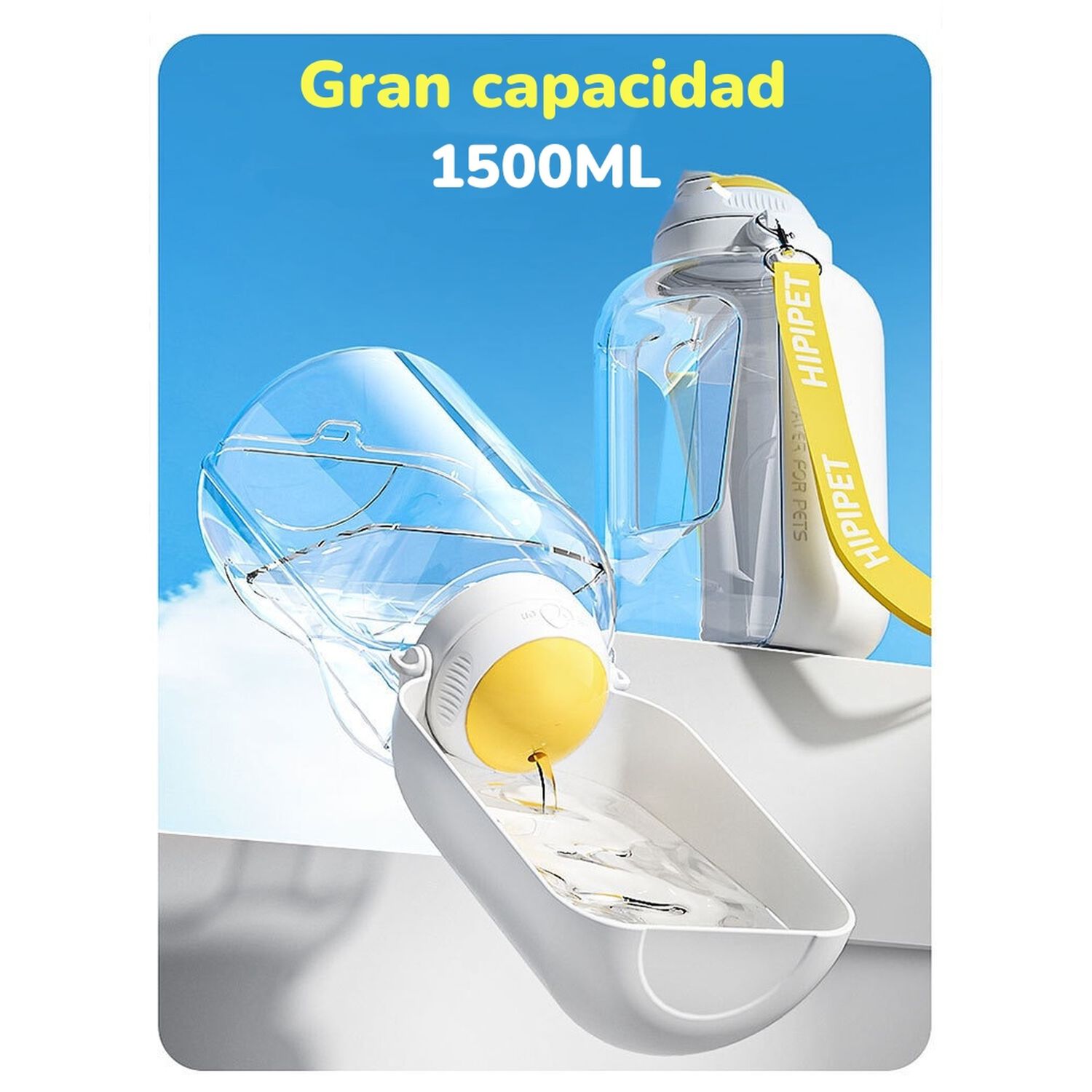 Botella De Agua Para Mascotas 3 En 1 By Lubabycas image number 10.0