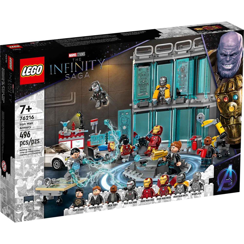 Lego Marvel - Armer&iacute;a De Iron Man - 76216 image number 5.0
