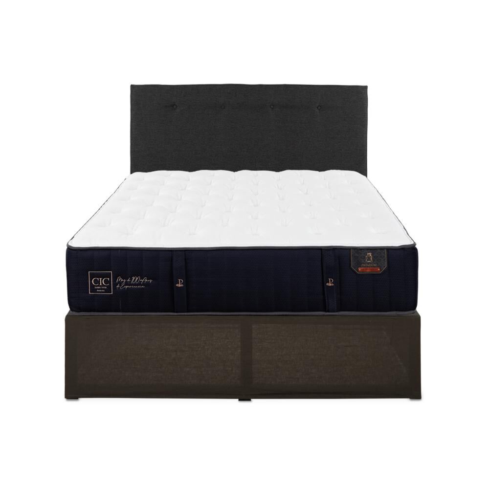 Cama Metálica Cic Iron Smart Premium / 2 Plazas / Base Normal image number 0.0