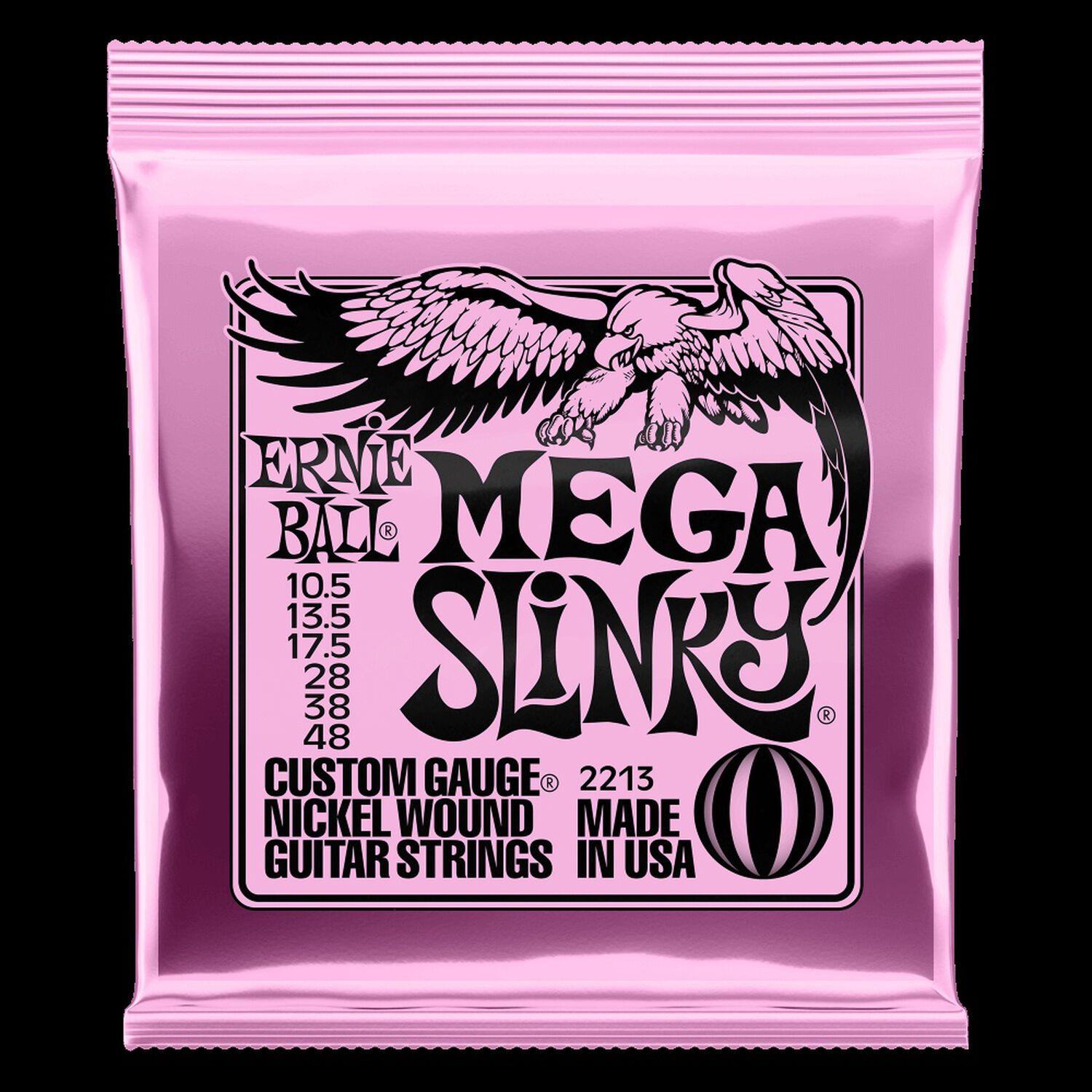 Cuerdas De Guitarra El&eacute;ctrica Mega Slinky Nickel Wound image number 0.0