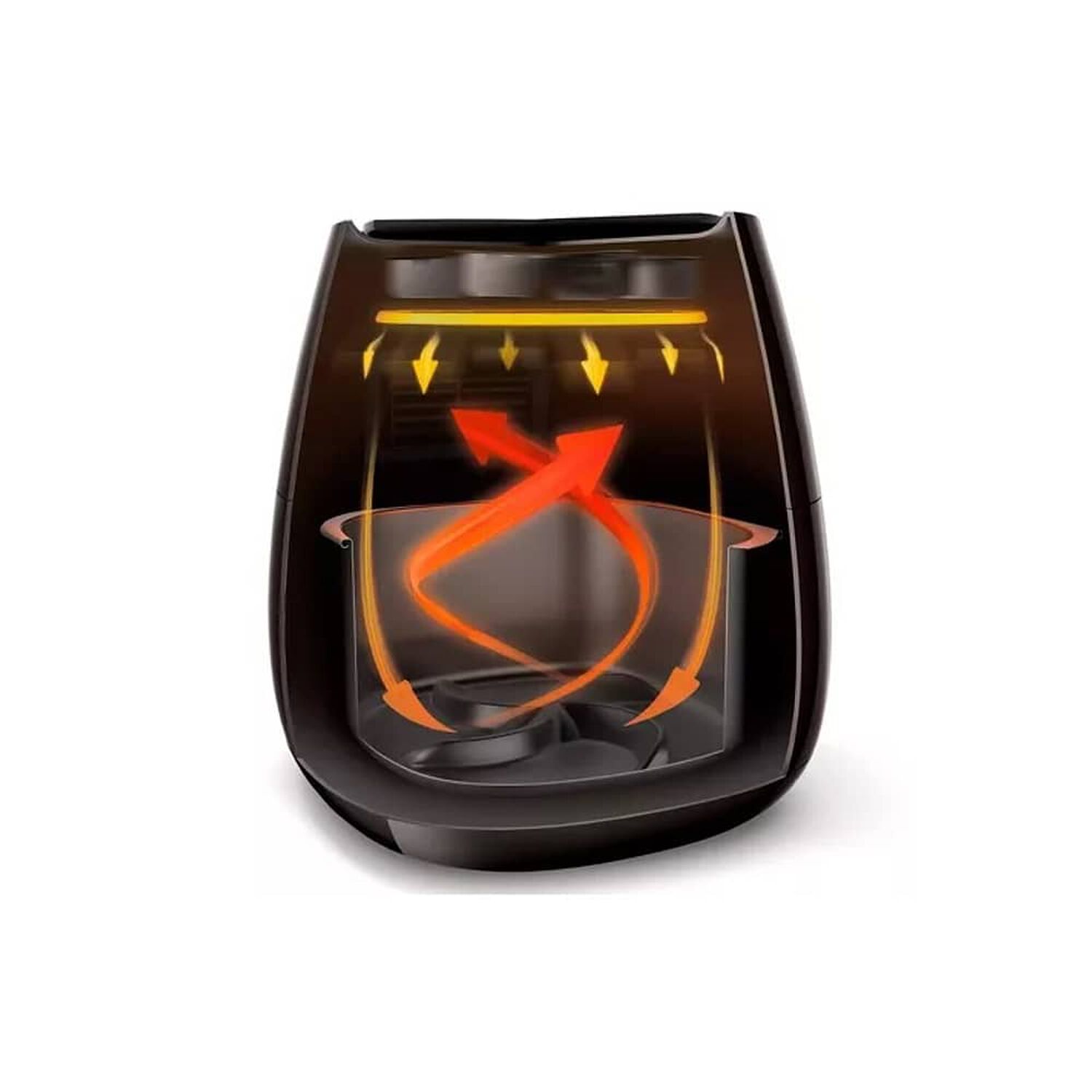 Freidora De Aire Philips 1425w Modelo Hd9218 image number 2.0