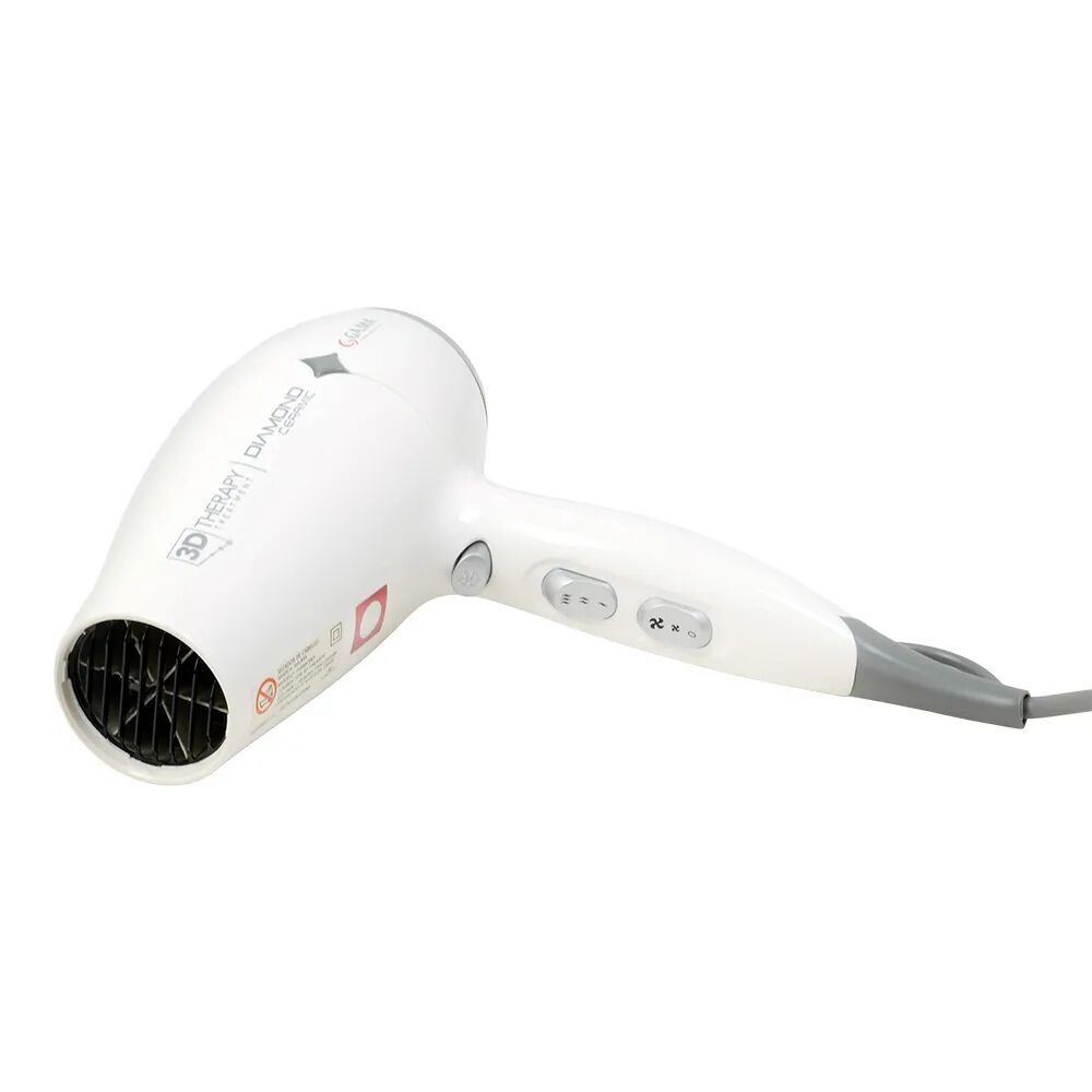Secador Gama Diamond Ion 3d Therapy Ceramic Ion Nano Silver Blanco 2300w image number 2.0