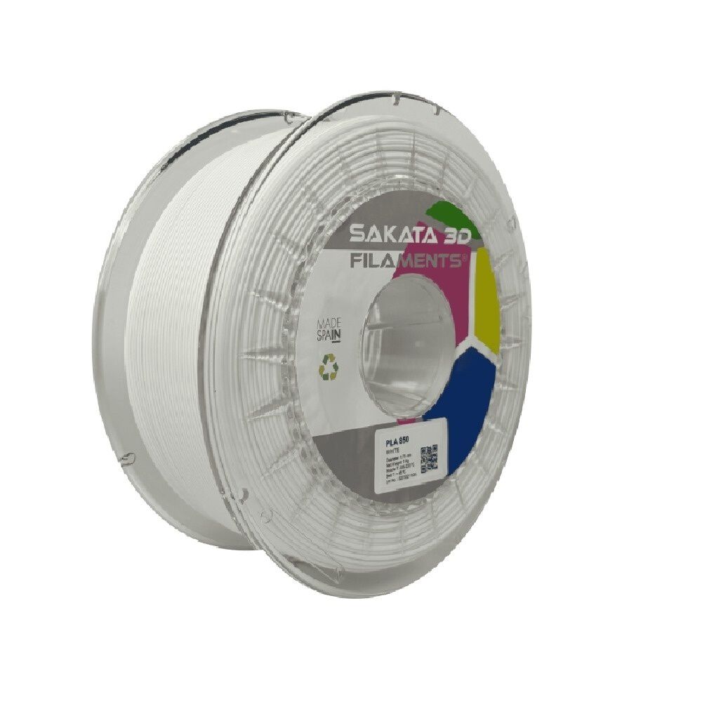 Filamento Sakata Pla Hr-870 Blanco 1.75mm 2.5kg image number 0.0