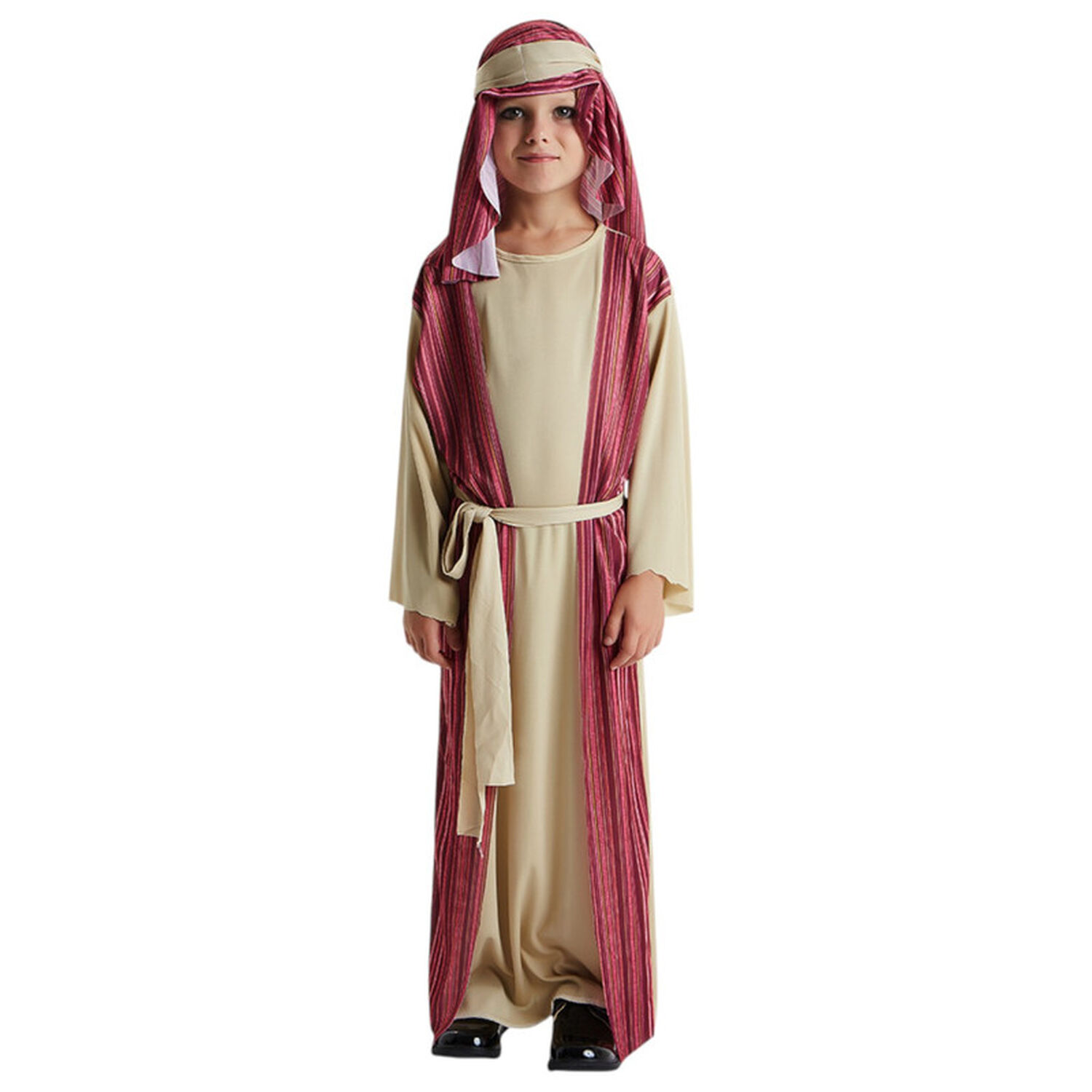 Disfraz Infantil Arabe Clasico Rojo image number 3.0