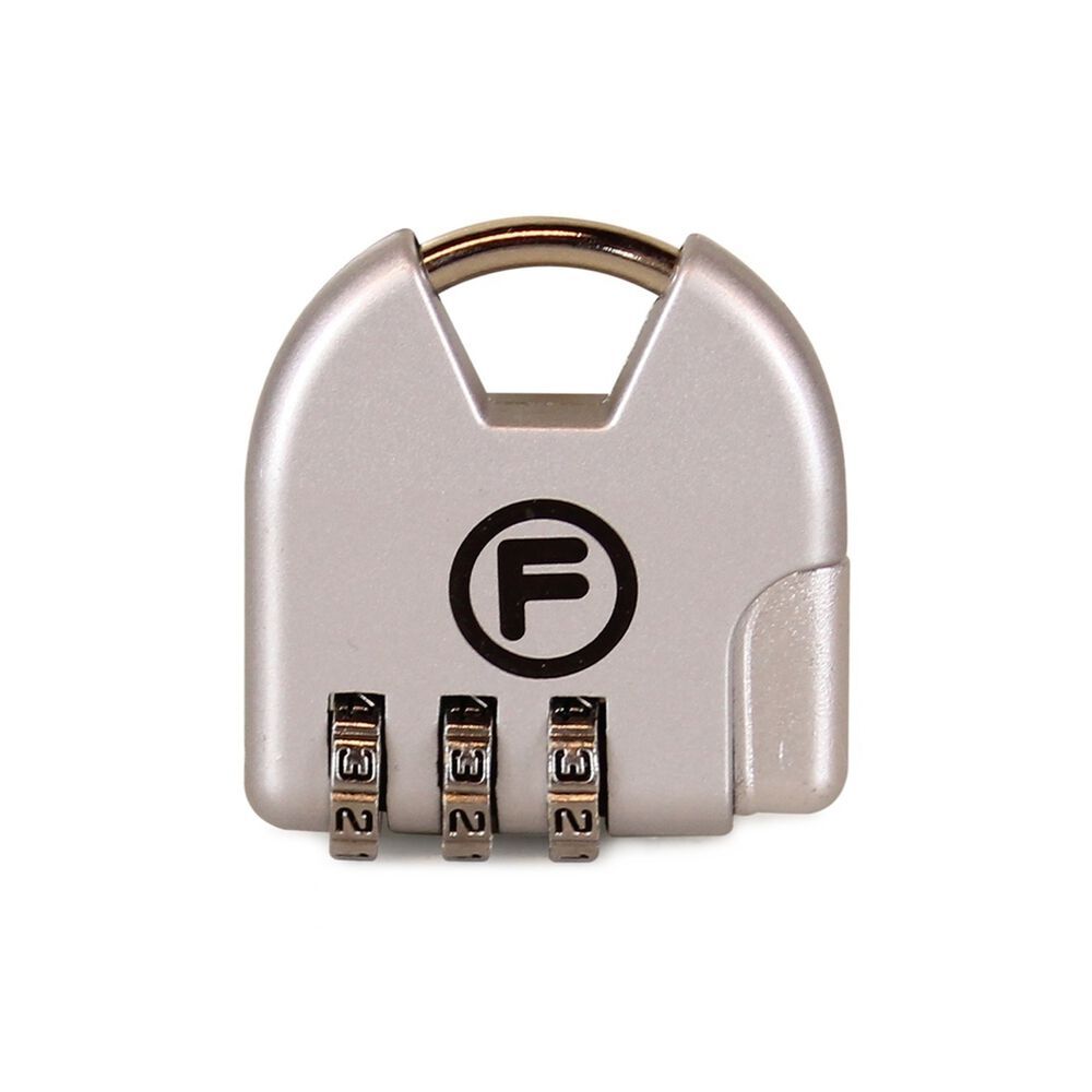 Candado Gris 3 D&iacute;gitos F La Maleta De Chile image number 0.0