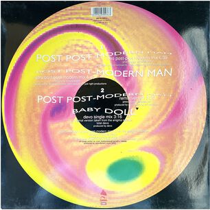 Devo - Post Post-modern Man | 12" Maxi Single Usado