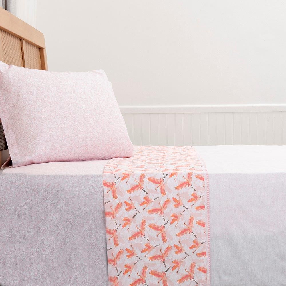 Sábana Mashini 180 Hilos 1.5 Plazas Fauna image number 1.0