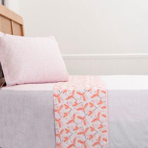 Sábana Mashini 180 Hilos 1.5 Plazas Fauna