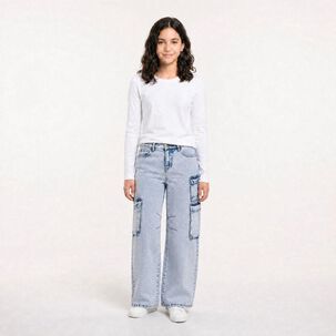 Jeans Ni&ntilde;a Red - Rock