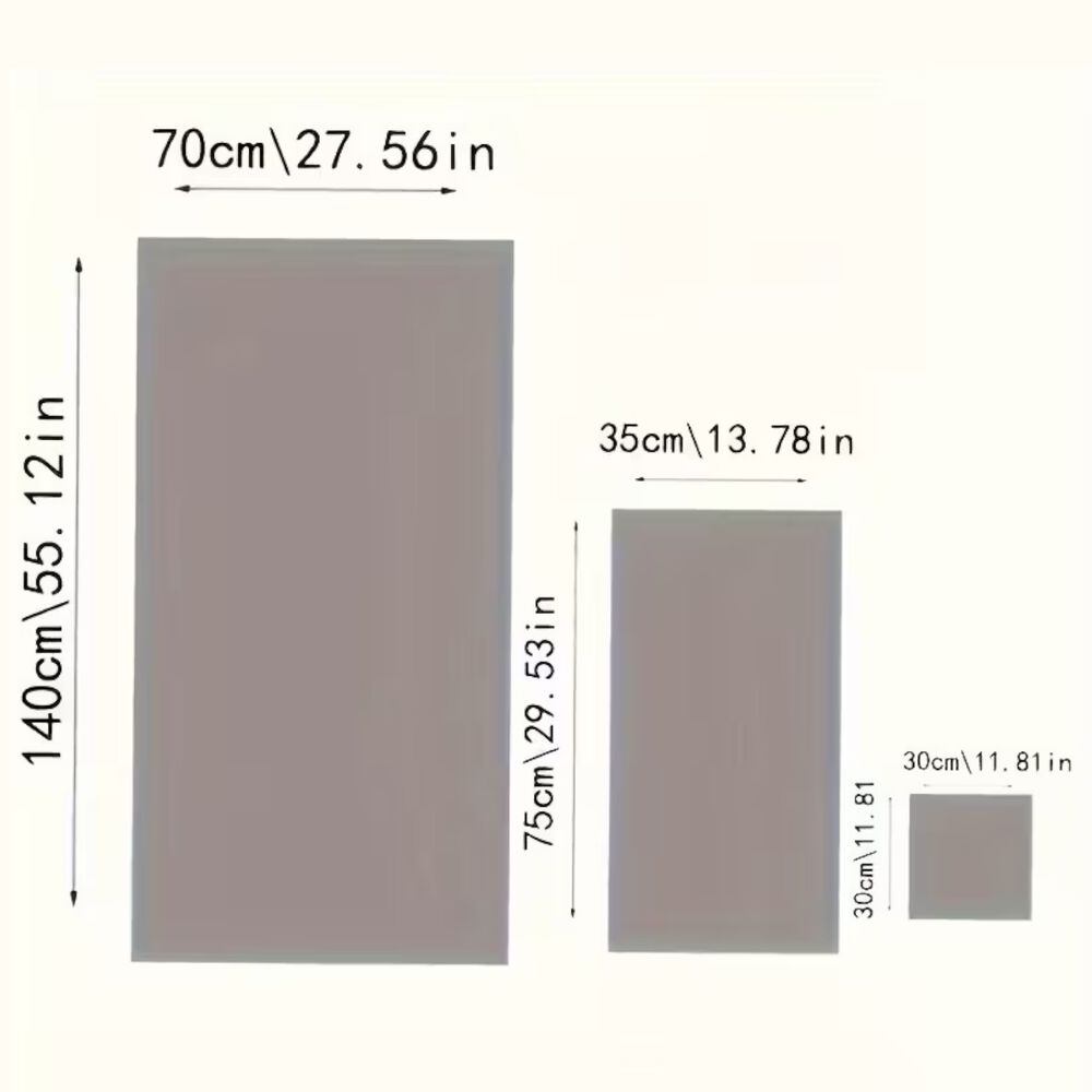 Set De 8 Toallas Rayadas Ultra Absorbentes Estilo Spa Gris image number 5.0