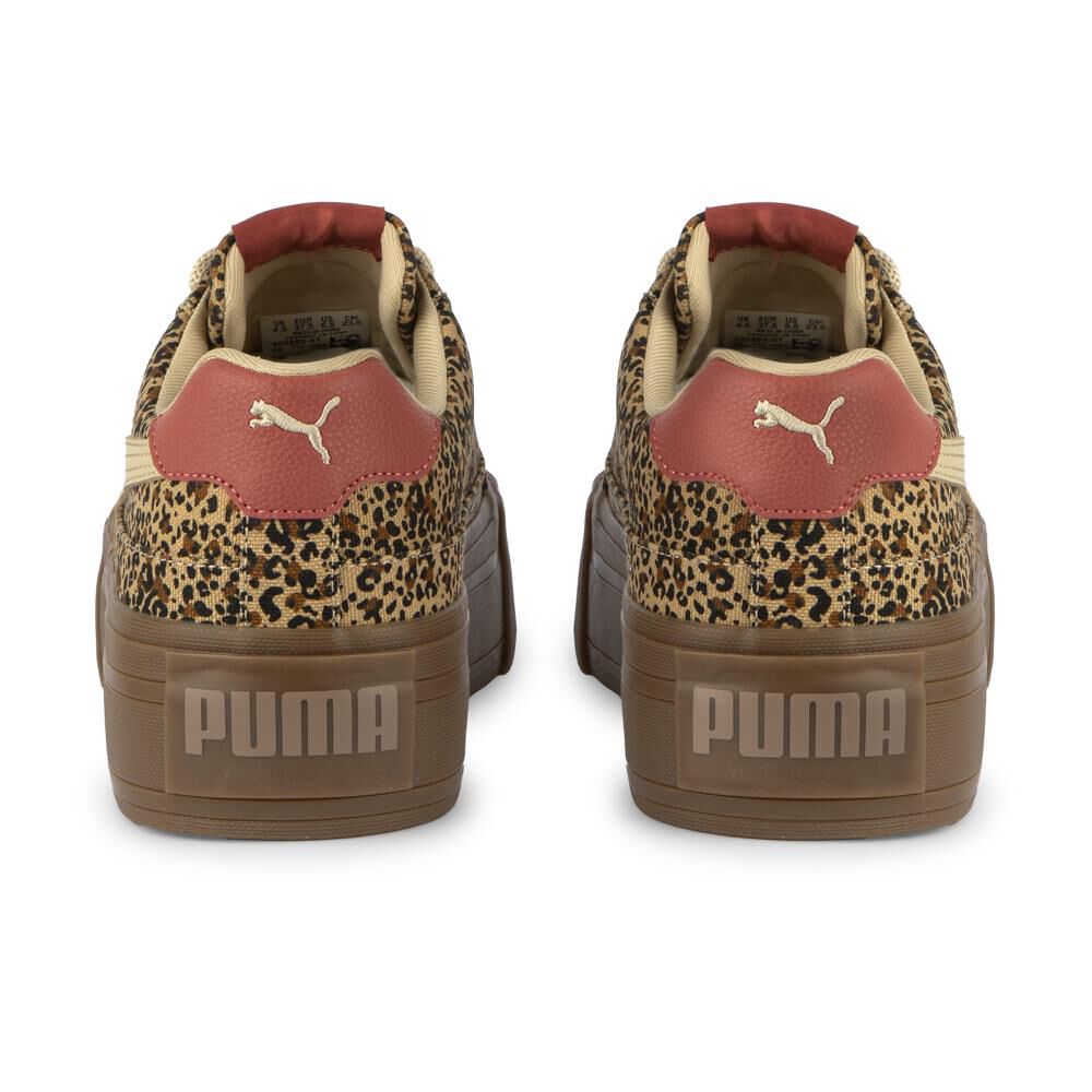 Zapato Casual Mujer Puma Court Classic Café image number 3.0