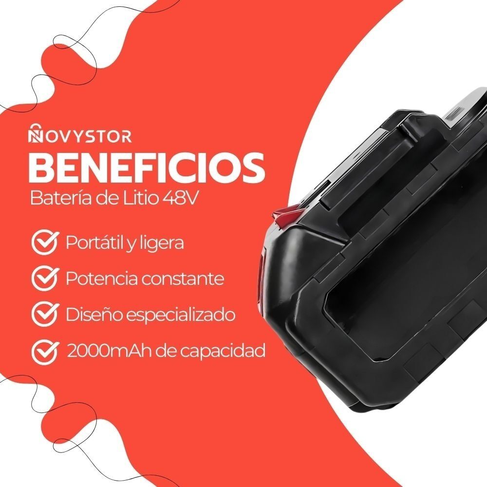 Bater&iacute;a 48v Litio Ion Industrial Ion Lithium Recargable image number 3.0