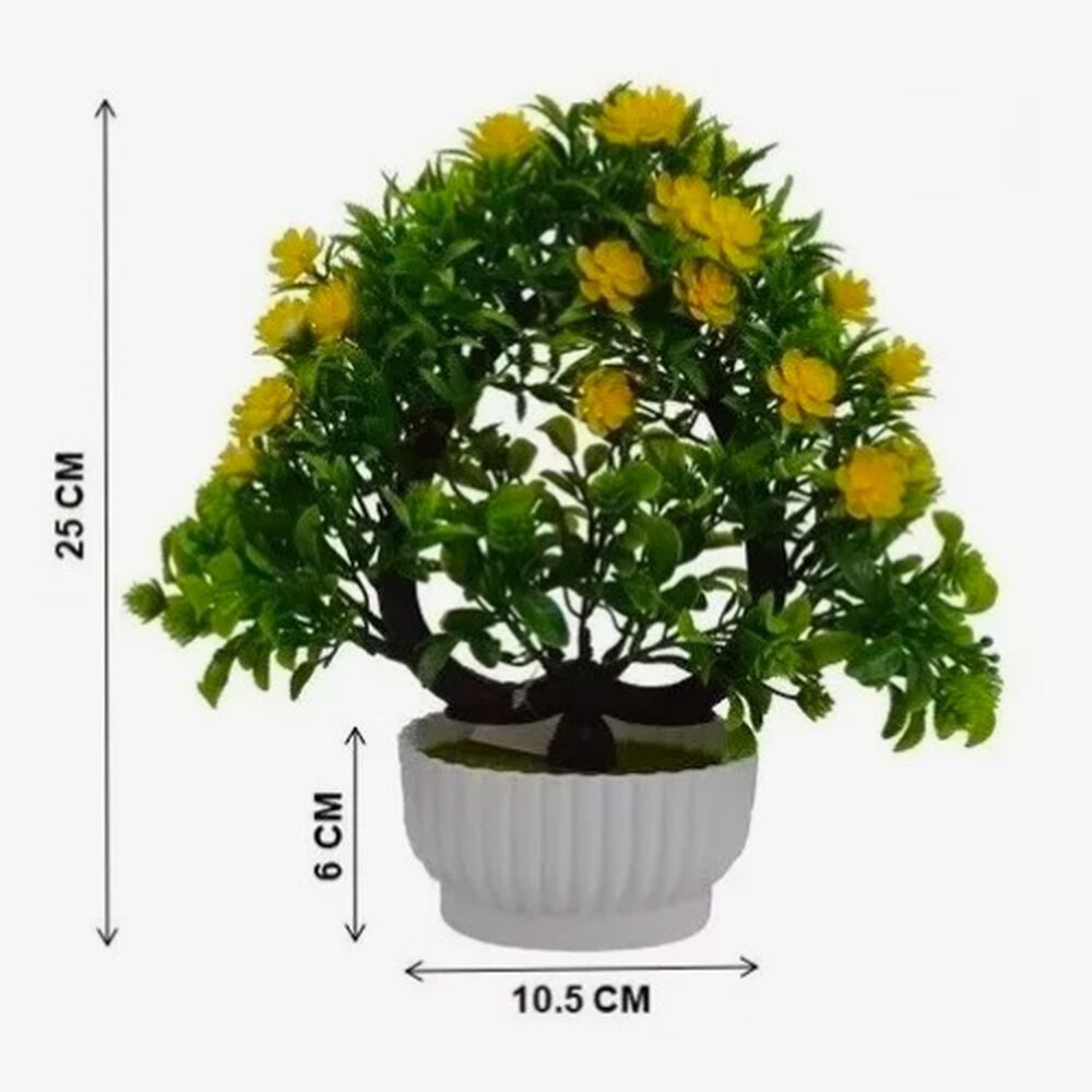 Planta Bonsái Camelia De Espuma Artificial Macetero 25cm image number 1.0