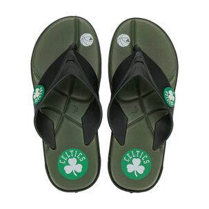 Sandalia Hombre Negro/azul Celtics Shot Nba Rider