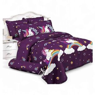 Cubrecama De Verano 1.5 Plazas Quilt + 1 Funda De Almohada Cobertor Delgado Qvr1-89