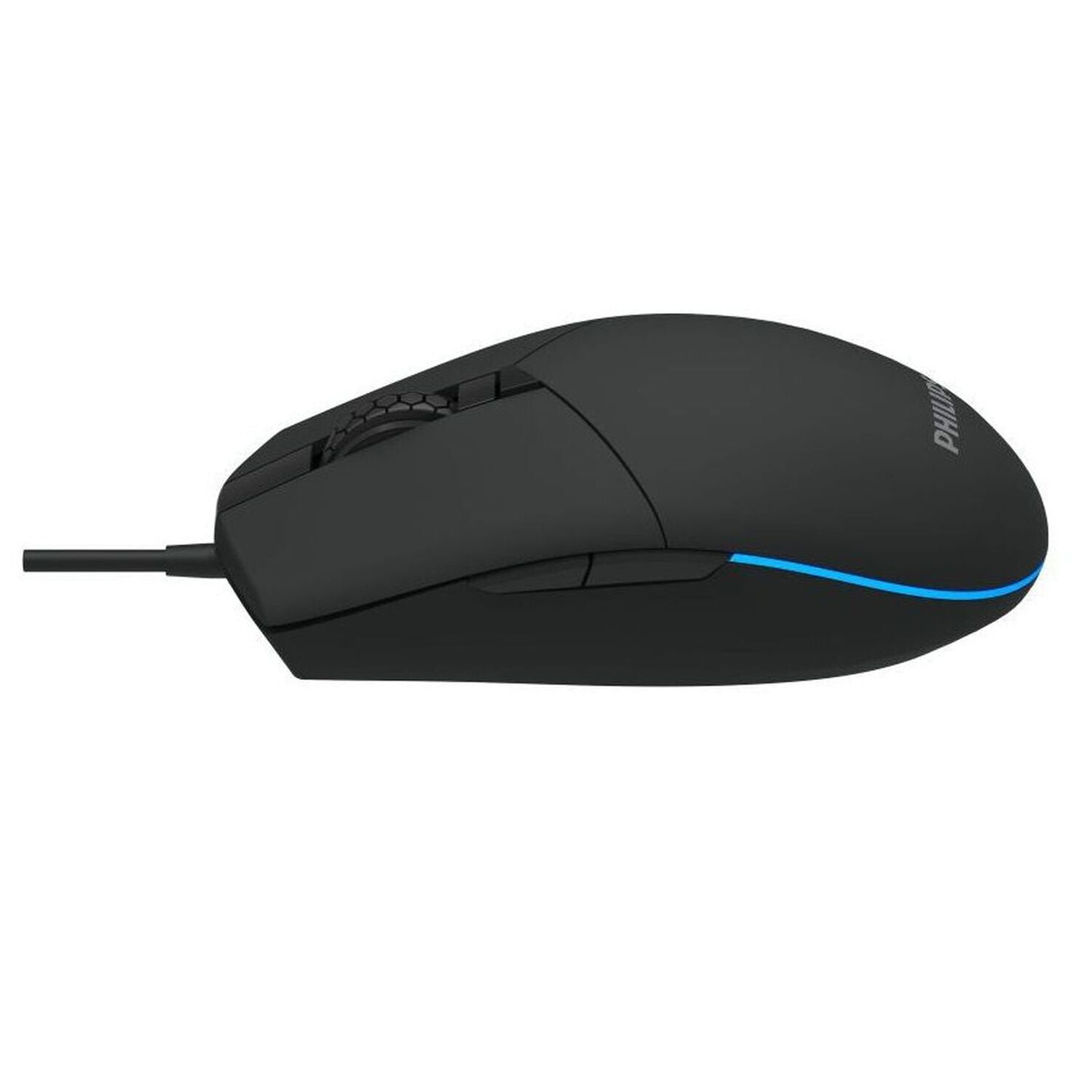 Mouse Philips Multiuso De 6 Botones Retro Iluminado Spk9304 image number 6.0
