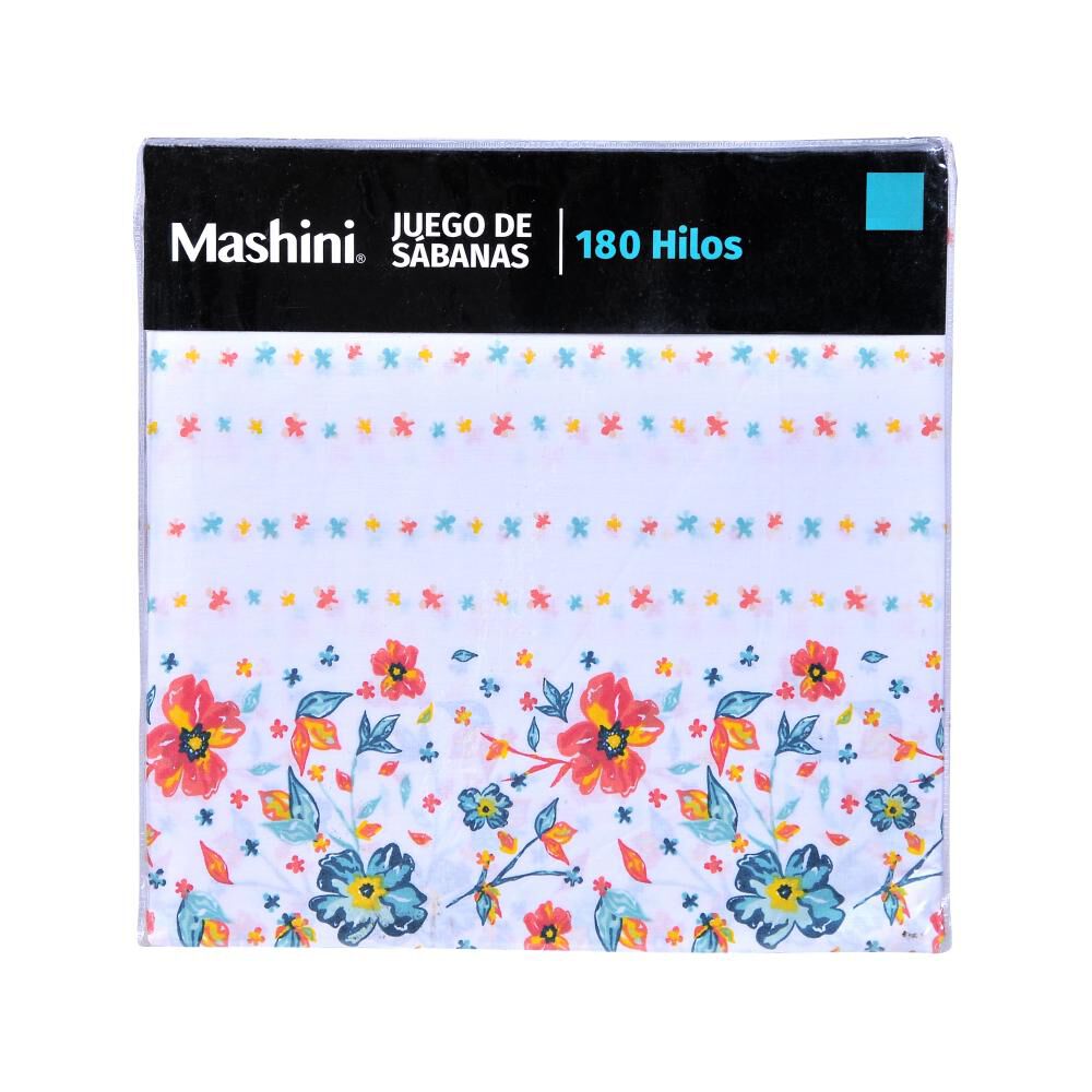 Juego De S&aacute;banas Mashini / 2 Plazas / 180 Hilos image number 2.0