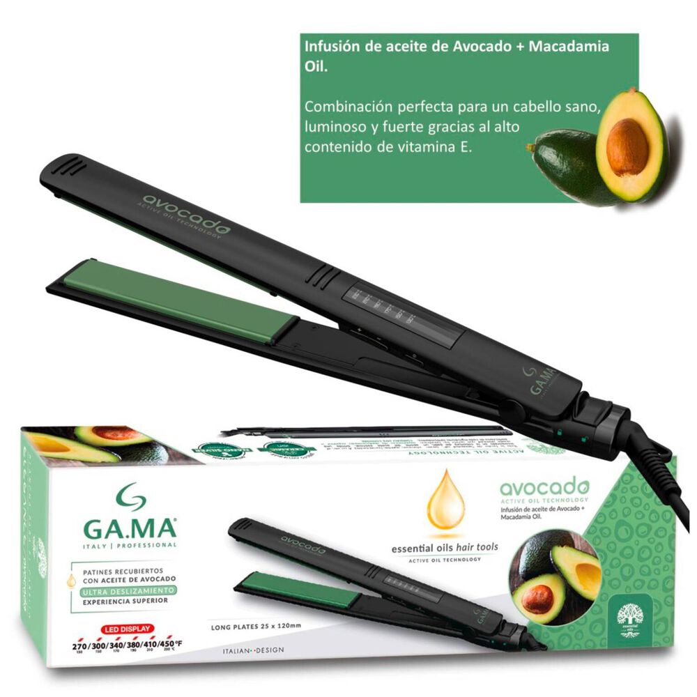 Alisador De Pelo 230 Cable Giratorio 100v 240v Avocado Gama image number 2.0
