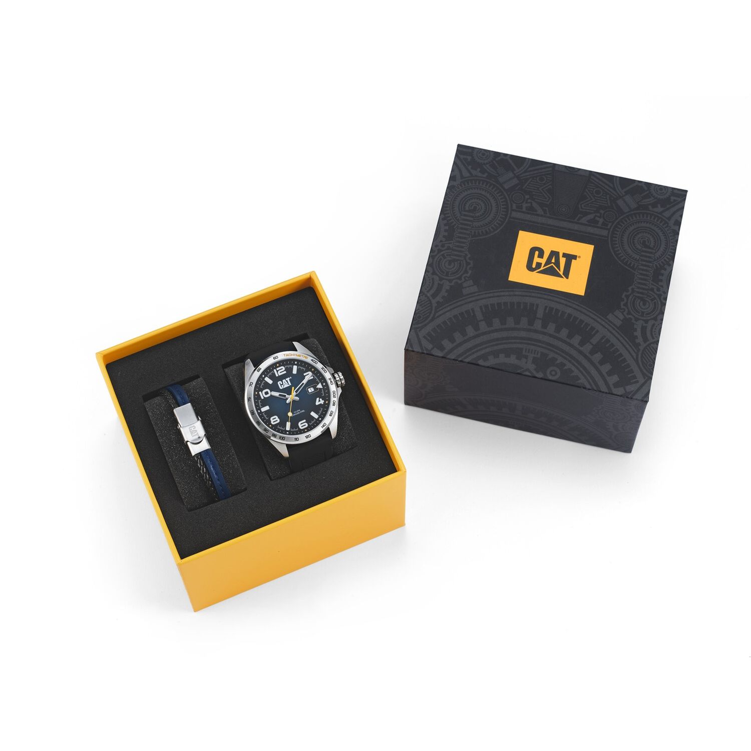 Set Reloj Cat Hombre Mas Pulsera Set-qe-141-26-632 Set.qe image number 0.0