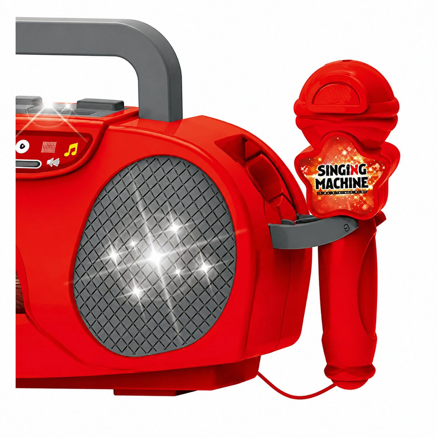 Micr&oacute;fono Karaoke Ni&ntilde;os Luz Led Parlante Bluetooth image number 1.0