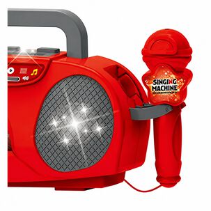 Micr&oacute;fono Karaoke Ni&ntilde;os Luz Led Parlante Bluetooth