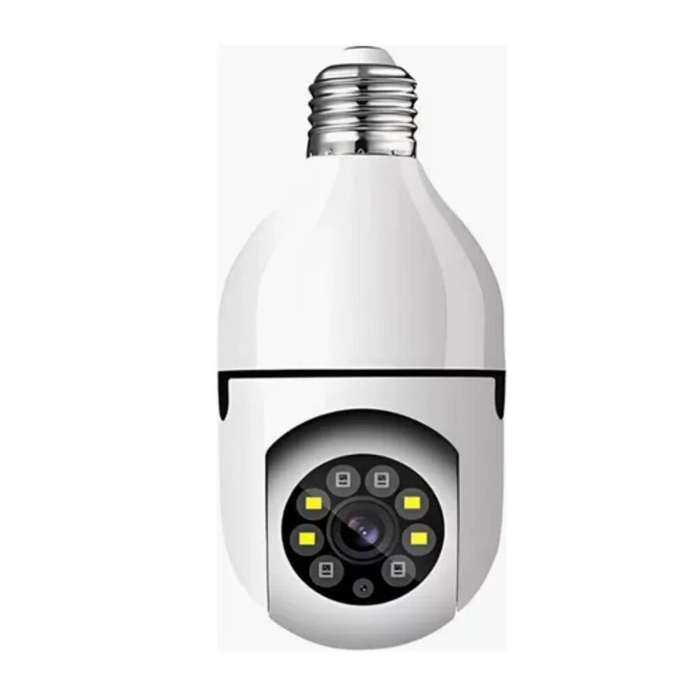 C&aacute;mara Seguridad Foco Wifi Y Rotaci&oacute;n 360 Hd Night Vision image number 2.0