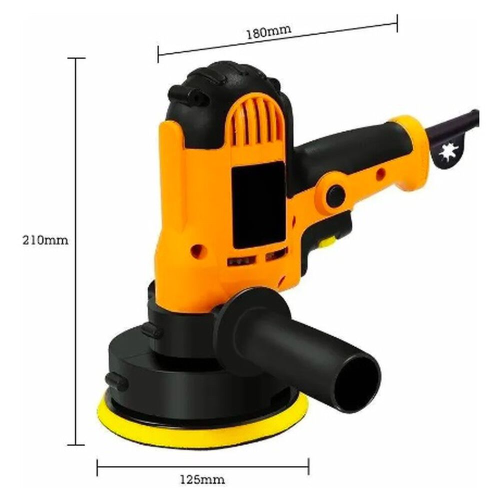 Pulidora Eléctrica 700w 5/6 Pulgada 125/150mm Full Accesorio image number 4.0