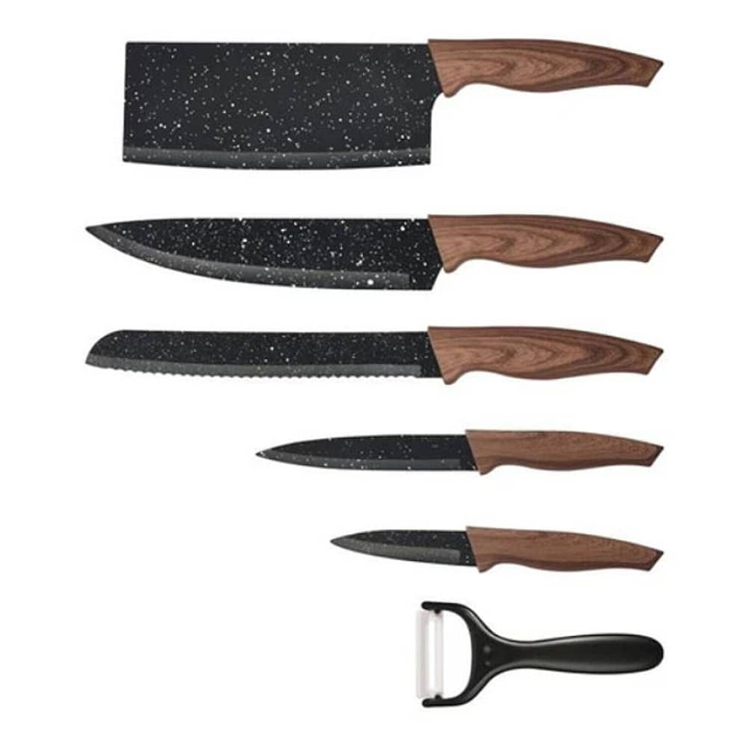 Set Cuchillos 6 Pcs Juegos Cuchillos Antiadherentes image number 0.0