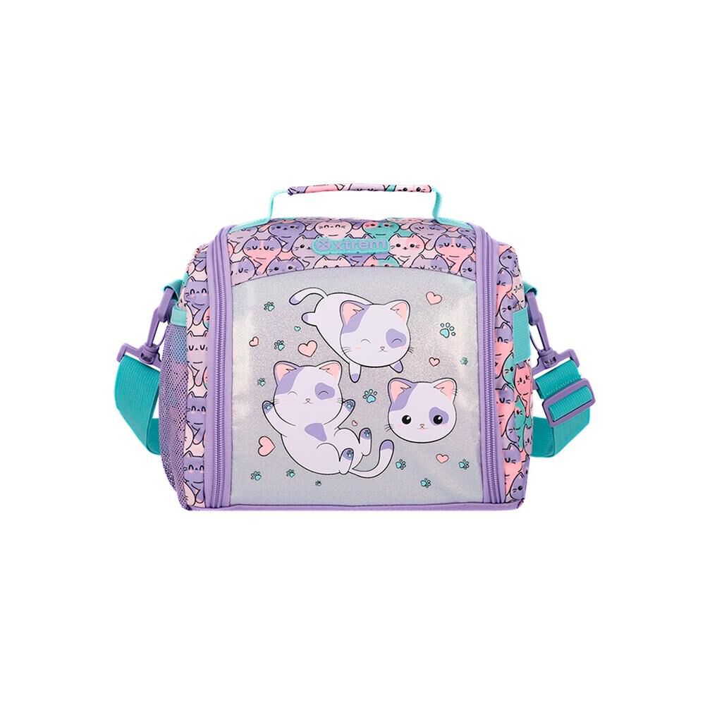 Lonchera T&eacute;rmica Xtrem Break 3.0 6xt Gatos Lila image number 0.0