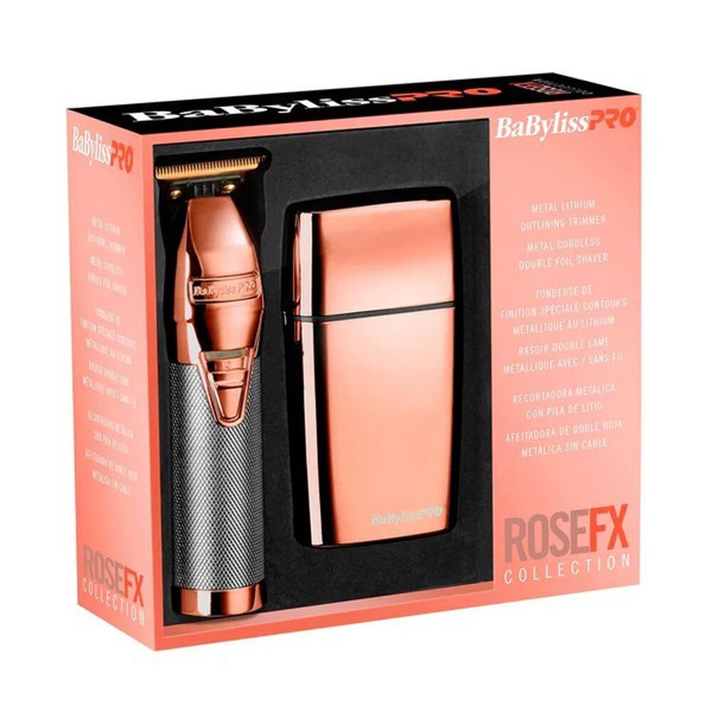 Kit Trimmer Y Shaver Collection Fx Rose Gold 2und Babyliss Pro image number 0.0